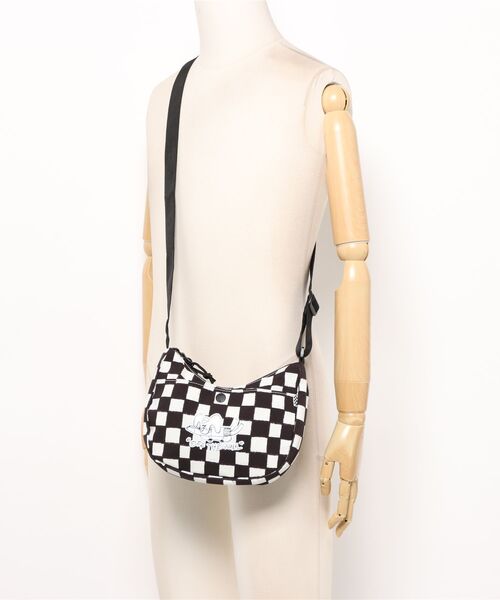 VANS X Riroo バンス ショルダーバッグ RABBIT CHECK HOBO BAG ラビット チェック ホーボーバッグ クロスバッグ VN000QF8FBA VANS（ヴァンズ） ショルダーバッグ RIROO RABBIT ショルダーバッグ