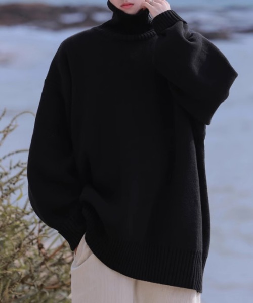 「CELENA BEATS」 長袖ニット M ホワイト メンズ_画像7