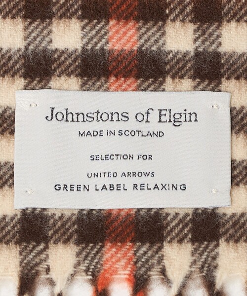 Johnstons of Elgin（ジョンストンズ オブ エルガン） マフラー 「別注