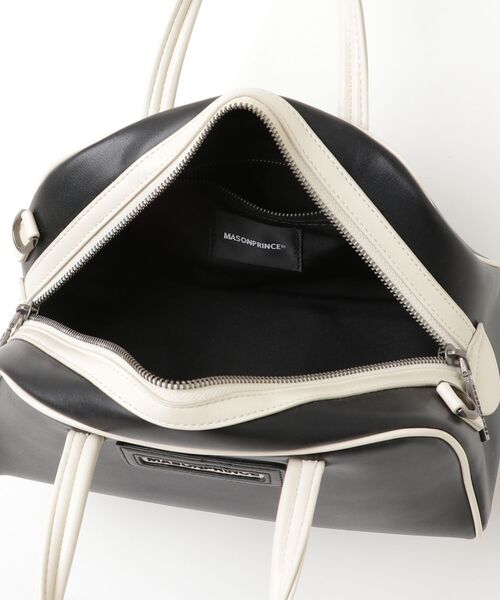 「MASONPRINCE」 ハンドバッグ FREE ブラック メンズ_画像4