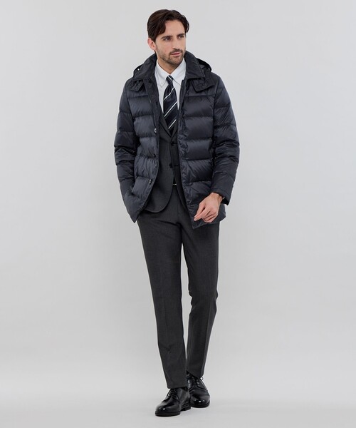 MACKINTOSH LONDON ブラック ダウンジャケット MACKINTOSH LONDON（マッキントッシュ ロンドン） ダウンジャケット