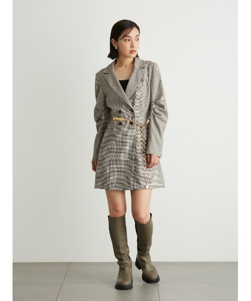 LILY BROWN（リリーブラウン） テーラードジャケット 1 グレー