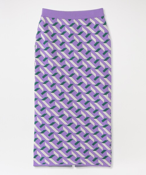 「LOVELESS」 ニットスカート 34 ブラック レディース_画像2