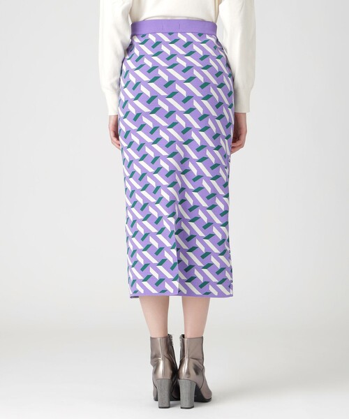 「LOVELESS」 ニットスカート 34 ブラック レディース_画像6