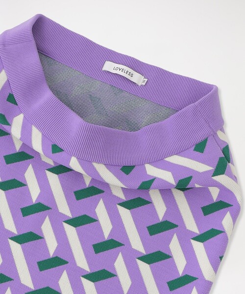 「LOVELESS」 ニットスカート 34 ブラック レディース_画像8