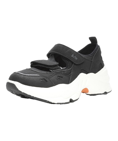 「b/m」 シューズ 25.0cm ブラック レディース_画像8