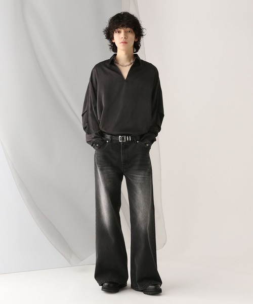 HARE（ハレ） 長袖シャツ FREE ブラック メンズ : ZOZOTOWN Yahoo!店