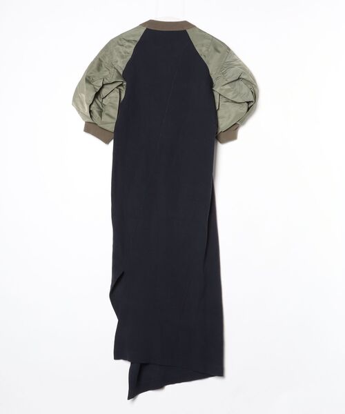 sacai（サカイ） 半袖ワンピース 3 ネイビー レディース : ZOZOTOWN