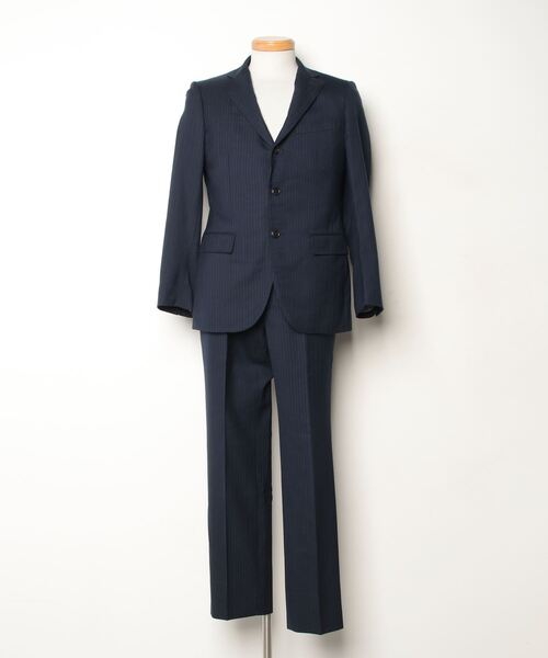 【未使用】BEAMS HEART ジャケット　ネイビー　46 定価24000円 BEAMS HEART（ビームス ハート） スーツ 46 ネイビー メンズ