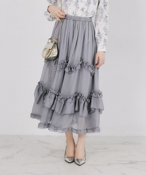 tocco closet（トッコ クローゼット） スカート 「ZOZO限定」重ね