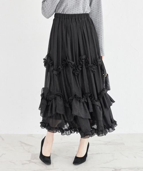 tocco closet（トッコ クローゼット） スカート 「ZOZO限定」重ね