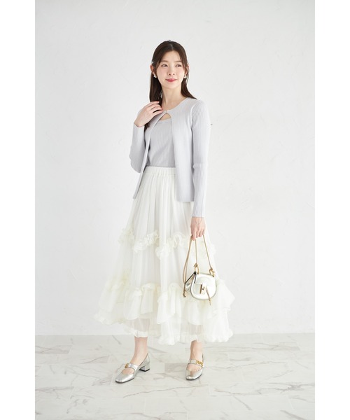 tocco closet（トッコ クローゼット） スカート 「ZOZO限定」重ね