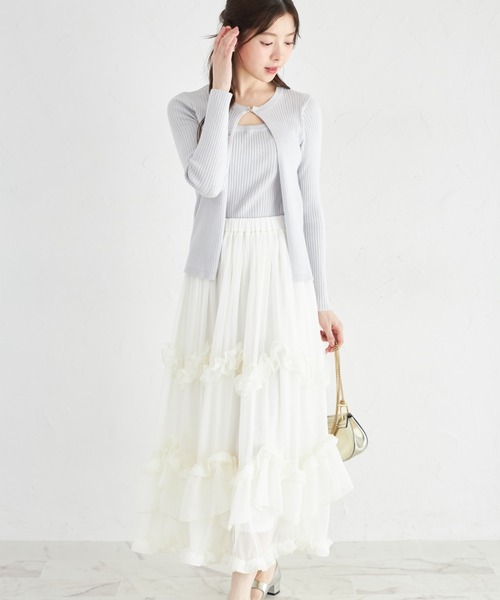 tocco closet（トッコ クローゼット） スカート 「ZOZO限定」重ね