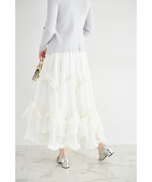tocco closet（トッコ クローゼット） スカート 「ZOZO限定」重ね