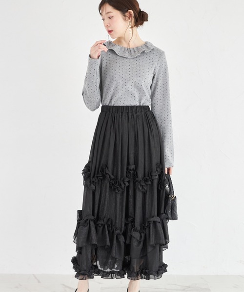 tocco closet（トッコ クローゼット） スカート 「ZOZO限定」重ね