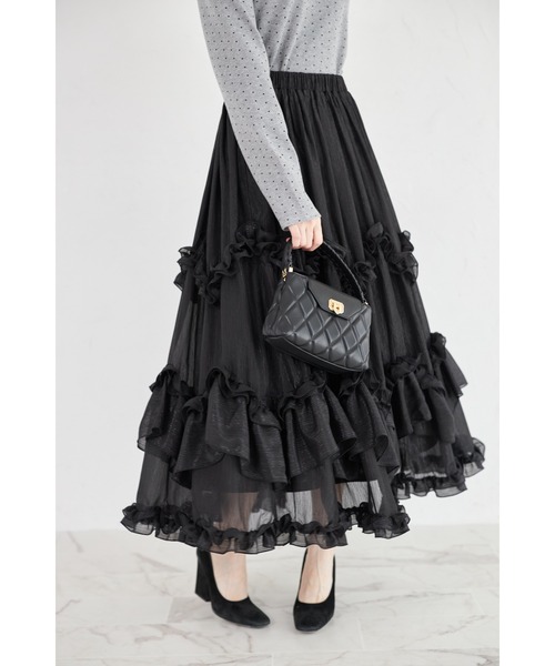 tocco closet（トッコ クローゼット） スカート 「ZOZO限定」重ね