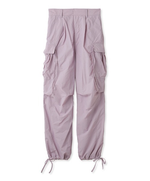 「LILY BROWN」 カーゴパンツ 1 パープル レディース_画像8