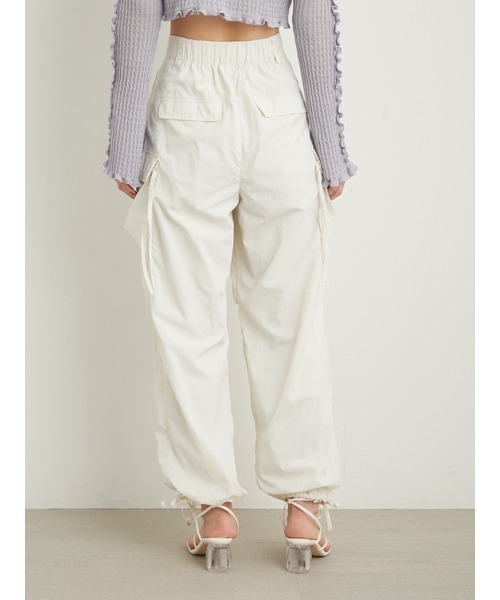 「LILY BROWN」 カーゴパンツ 1 パープル レディース_画像9