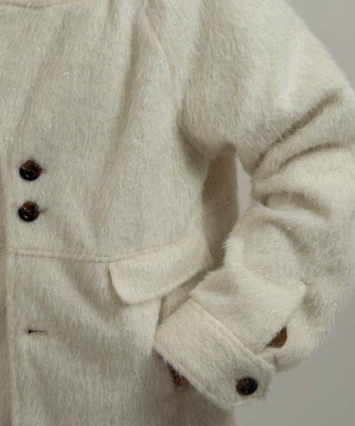 lawgy（ラウジー） コート アウター 2way shaggy random button coat