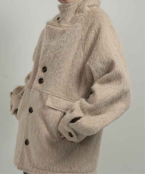 lawgy（ラウジー） コート アウター 2way shaggy random button coat