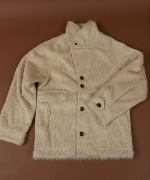 lawgy（ラウジー） コート アウター 2way shaggy random button coat