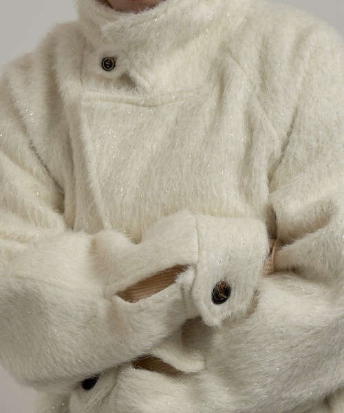 lawgy（ラウジー） コート アウター 2way shaggy random button coat