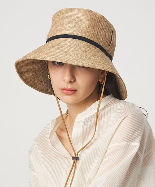 帽子 ハット 「別注」「コカゲル」 シートワイド ハット UVカット レディースの画像