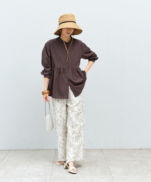 帽子 ハット 「別注」「コカゲル」 シートワイド ハット UVカット レディースの画像