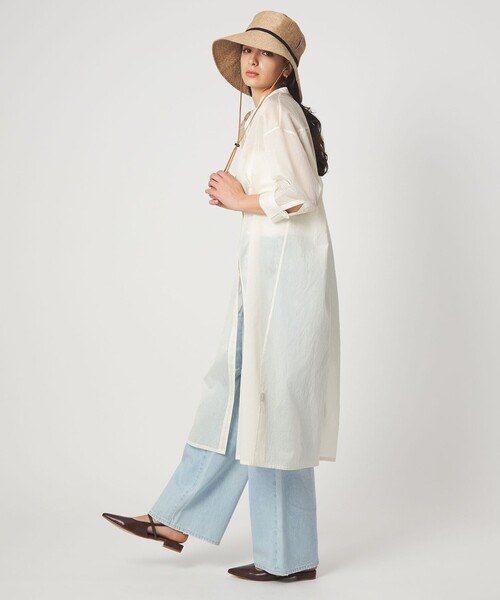 帽子 ハット 「別注」「コカゲル」 シートワイド ハット UVカット レディースの画像