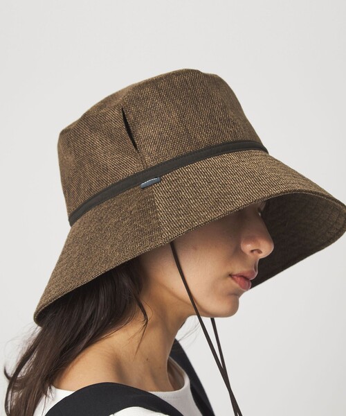 帽子 ハット 「別注」「コカゲル」 シートワイド ハット UVカット レディースの画像