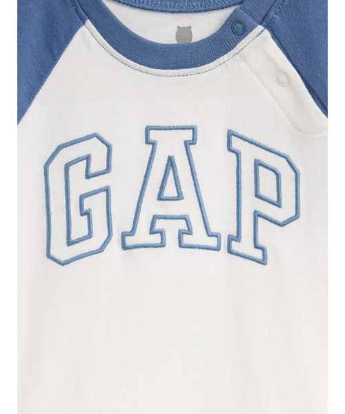 GAP（ギャップ） ベビー服 ロンパース オーガニックコットン GAPロゴ