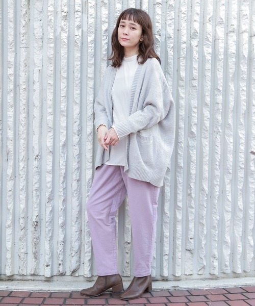 「studio CLIP」 長袖ブラウス LARGE アイボリー レディース_画像5