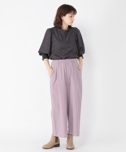 「studio CLIP」 長袖ブラウス LARGE アイボリー レディース_画像9