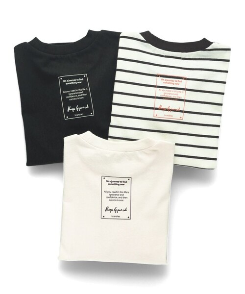 branshes（ブランシェス） tシャツ BIGシルエット長袖Tシャツ キッズ