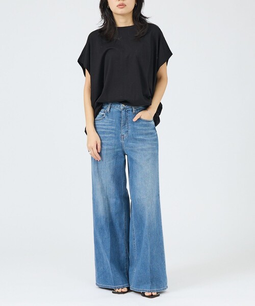 Healthy denim（ヘルシーデニム） ワイドパンツ ジーンズ デニム