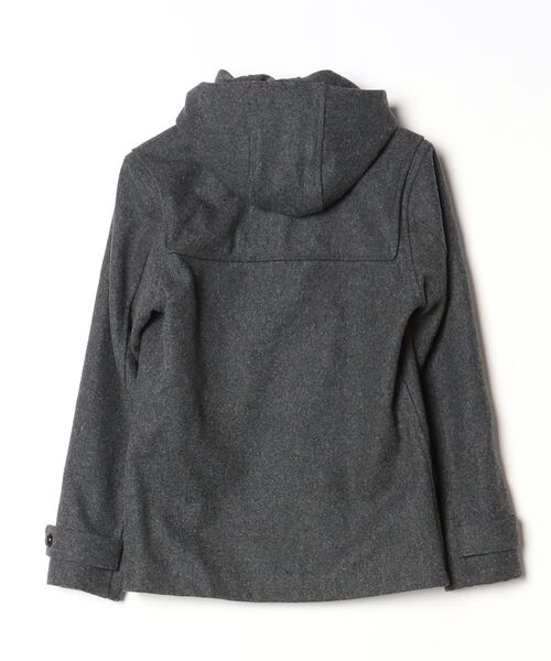 「JOURNAL STANDARD」 ダッフルコート SMALL グレー メンズ_画像2