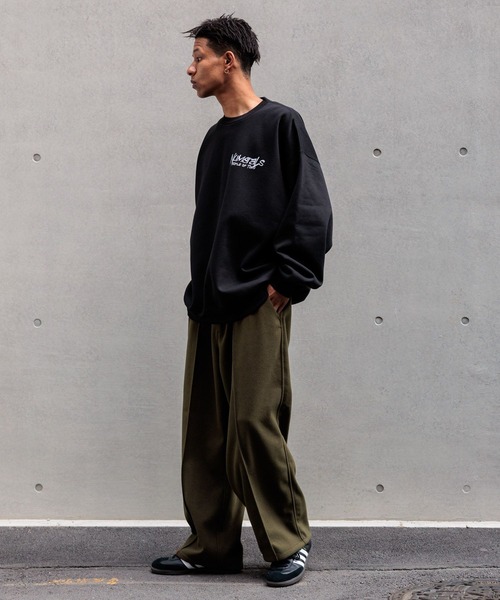 「NUMERALS」 スラックス MEDIUM カーキ メンズ_画像3