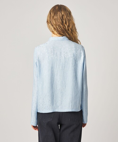 【新品　未使用】steven alan コットンポプリンシャツ　ライトブルーXL STEVEN ALAN（スティーブンアラン） ブラウス シャツ 「Steven Alan