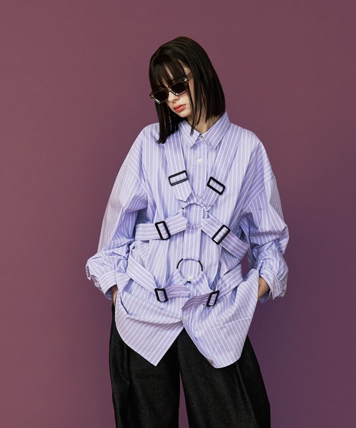 SeeSew シャツ 「UNISEX」PARASHUTE SHIRTS/パラシュートシャツ メンズ