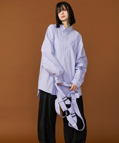 SeeSew シャツ 「UNISEX」PARASHUTE SHIRTS/パラシュートシャツ メンズ