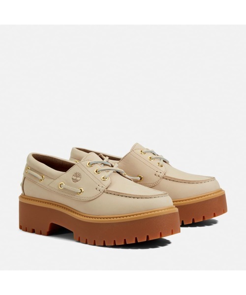 Timberland（ティンバーランド） デッキシューズ モカシン ストーン