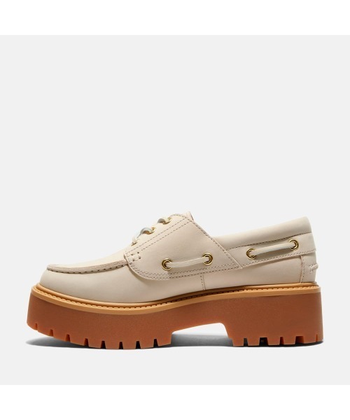Timberland（ティンバーランド） デッキシューズ モカシン ストーン