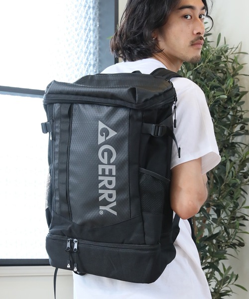 「GERRY」 リュック FREE ブラック×ブラック メンズ_画像6