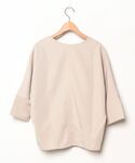 「titivate」 7分袖ブラウス M ベー...の詳細画像1