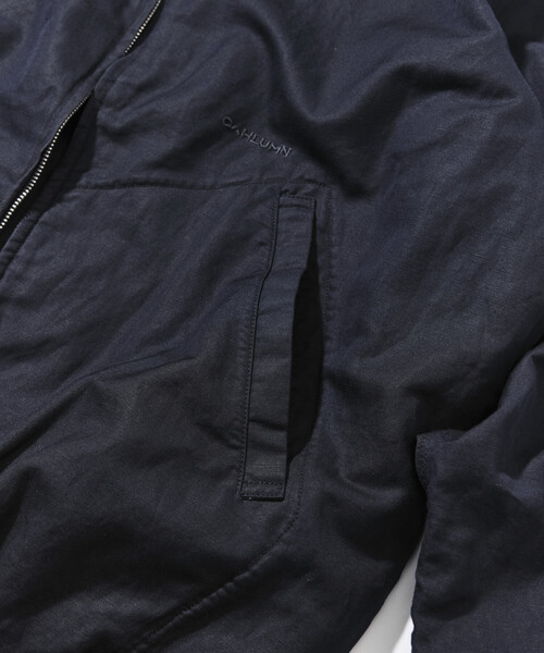 CAHLUMN（カウラム） ブルゾン アウター Cotton Linen Harrington