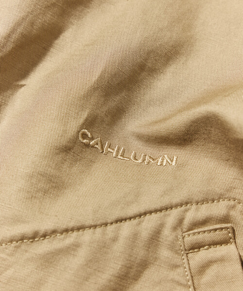 CAHLUMN（カウラム） ブルゾン アウター Cotton Linen Harrington
