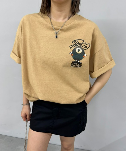 「WHO'S WHO gallery」 「cooper」半袖Tシャツ FREE ホワイト レディース_画像4