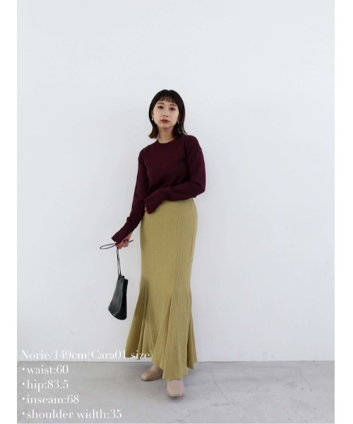 「Katrin TOKYO」 ロングスカート X-SMALL ブラウン レディース_画像2