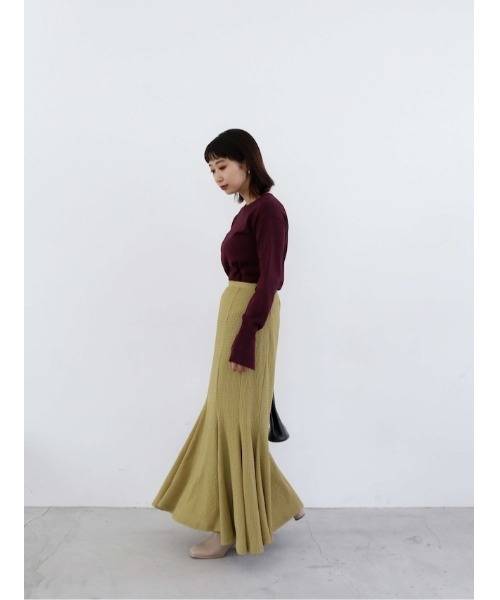 「Katrin TOKYO」 ロングスカート X-SMALL ブラウン レディース_画像3
