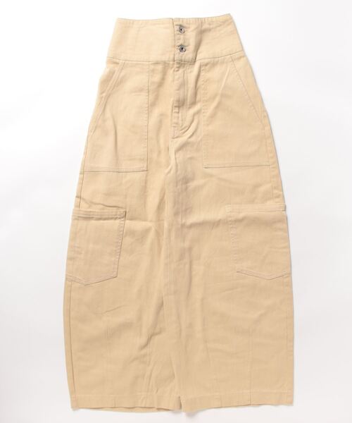 「CIAOPANIC」 カーゴパンツ MEDIUM ベージュ レディース_画像2